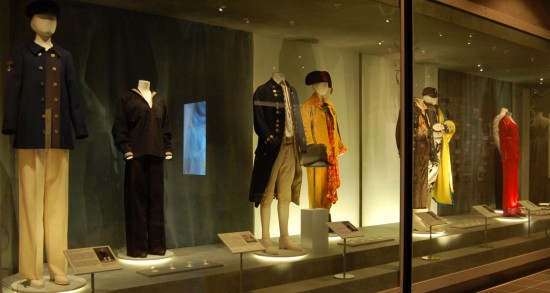 Some of H&H Sculptors textile conservation grade figures in the 'Sailor Chic' exhibition at the National Maritime Museum